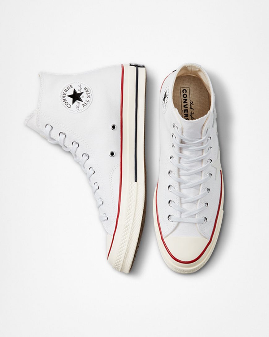 Dámské Boty Vysoké Converse Chuck 70 Star Patchwork Bílé Viacfarebný | CZ YDET95